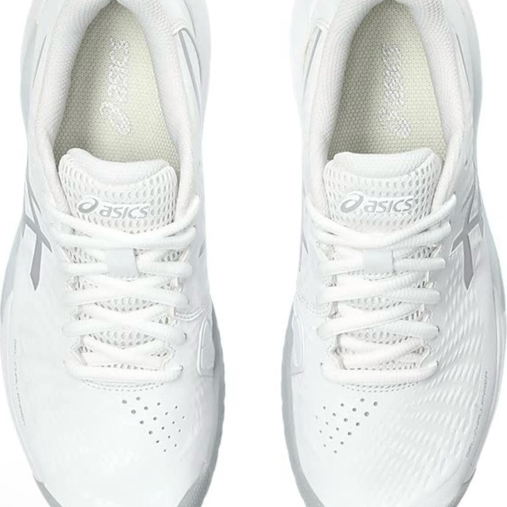 ASICS Women's White Running Shoes.
